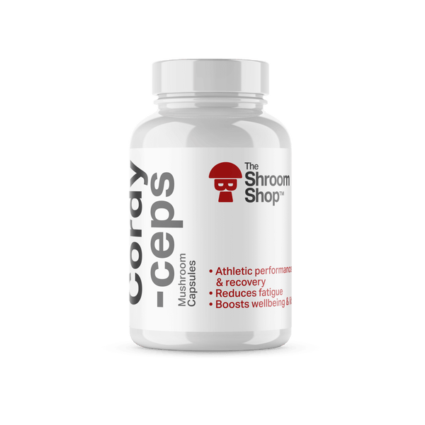 The Shroom Shop Mushroom Capsules 500mg 90caps - Cordyceps