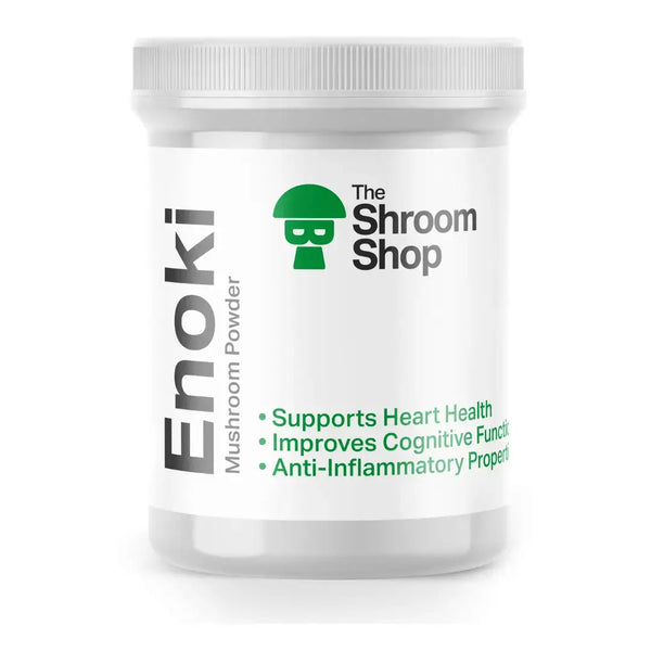 The Shroom Shop Mushroom Powder 1500mg - Enoki