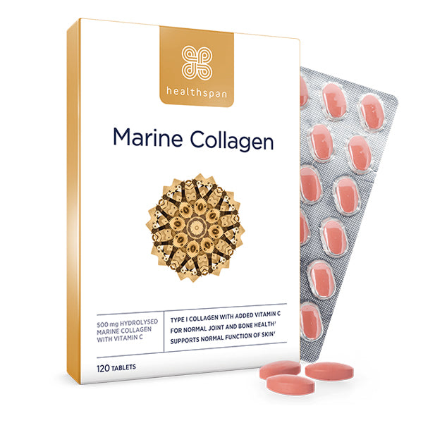 Healthspan Marine Collagen Tablets - 500mg / 120 tablets