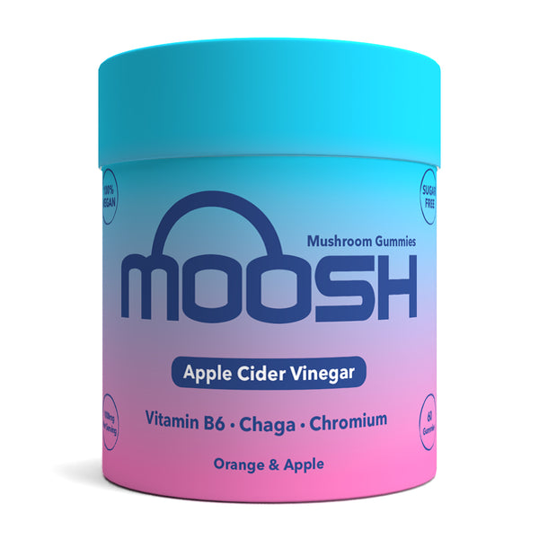 Moosh Mushroom Gummies 60 gummies - Apple Cider Vinegar