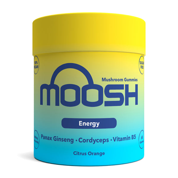Moosh Mushroom Gummies 60 gummies - Energy
