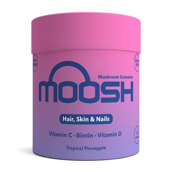 Moosh Mushroom Gummies 60 gummies - Hair, Skin & Nails