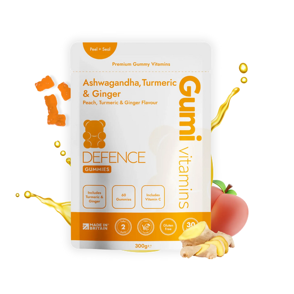 Gumi vitamins Defence - Ashwagandha-turmeric & Ginger 60pcs