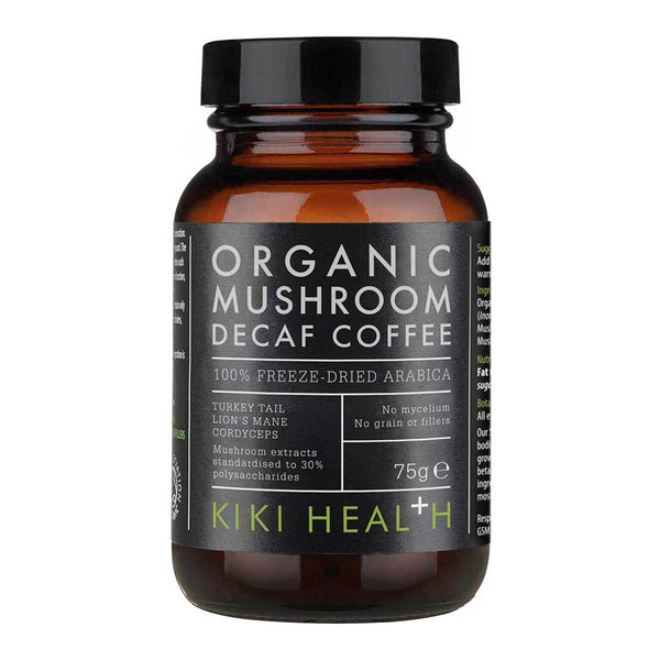 KIKI HEALTH Organic Mushroom Decaf Coffee 75g