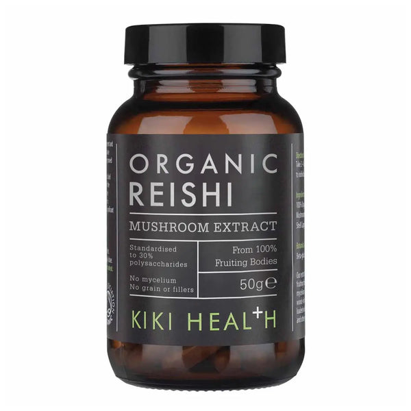 KIKI HEALTH Organic Mushroom Extract Powder 50g - Reishi
