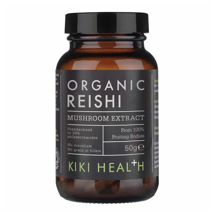 KIKI HEALTH Organic Mushroom Extract Powder 50g - Reishi